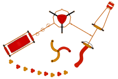 Halatlı Tırmanma B-PTR-200 PTR-206 | Parkur ve Halatlı Tırmanma Oyun Grupları | Erse Kent Mobilyaları